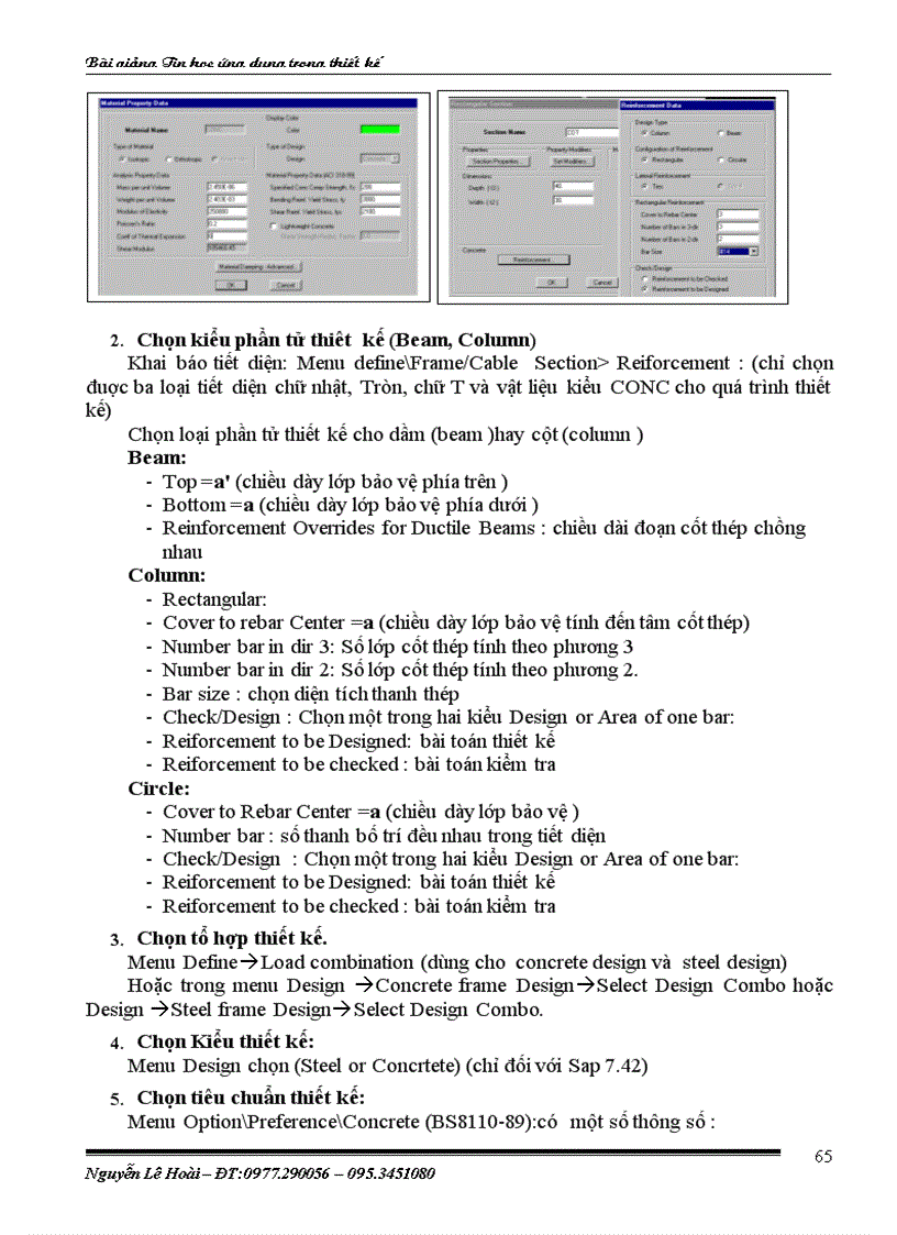 image for page Giao trinh sap 2000