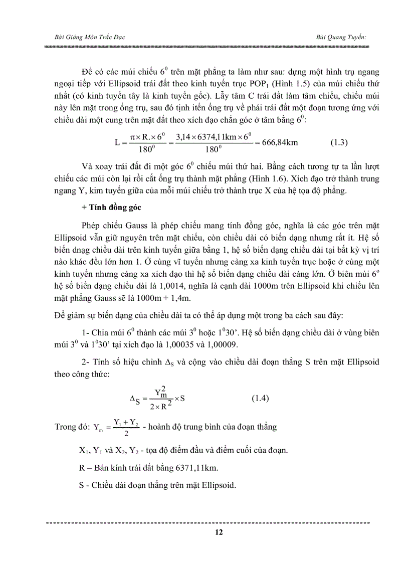 image for page Giáo trình Trac Địa đại cương