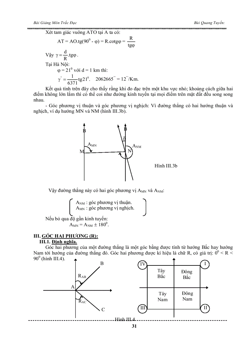 image for page Giáo trình Trac Địa đại cương