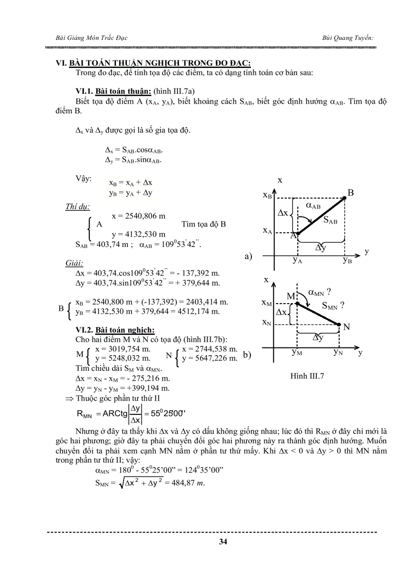 image for page Giáo trình Trac Địa đại cương