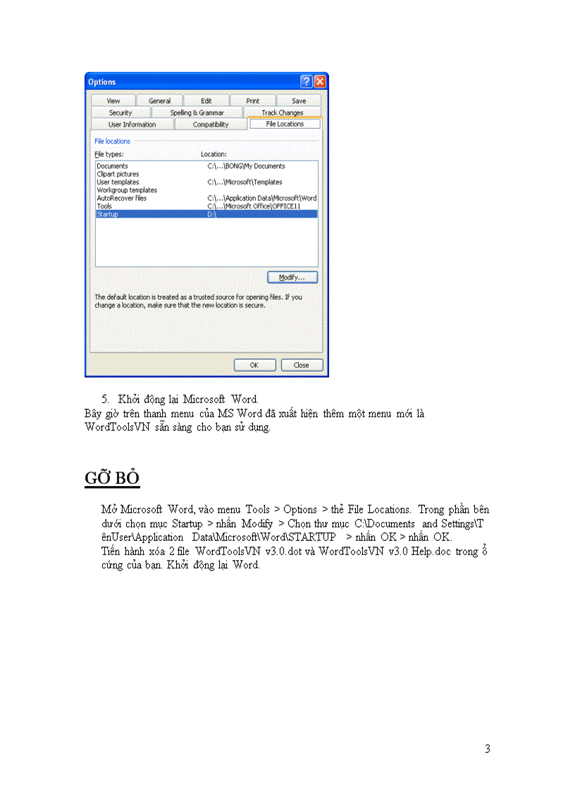 image for page HƯỚNG DẪN CÀI ĐẶT SỬ DỤNG WordToolsVN version 3 0