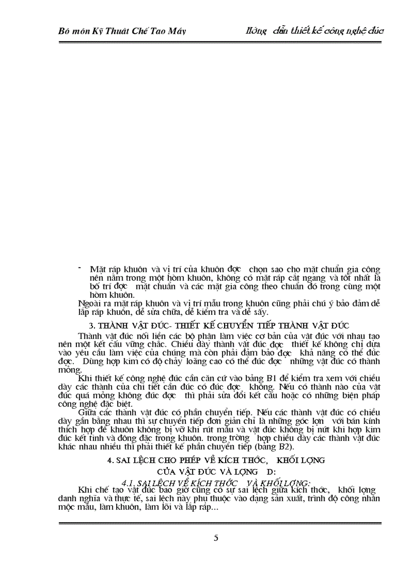 image for page Hướng dẫn Thiết kế Công Nghệ Đúc P1