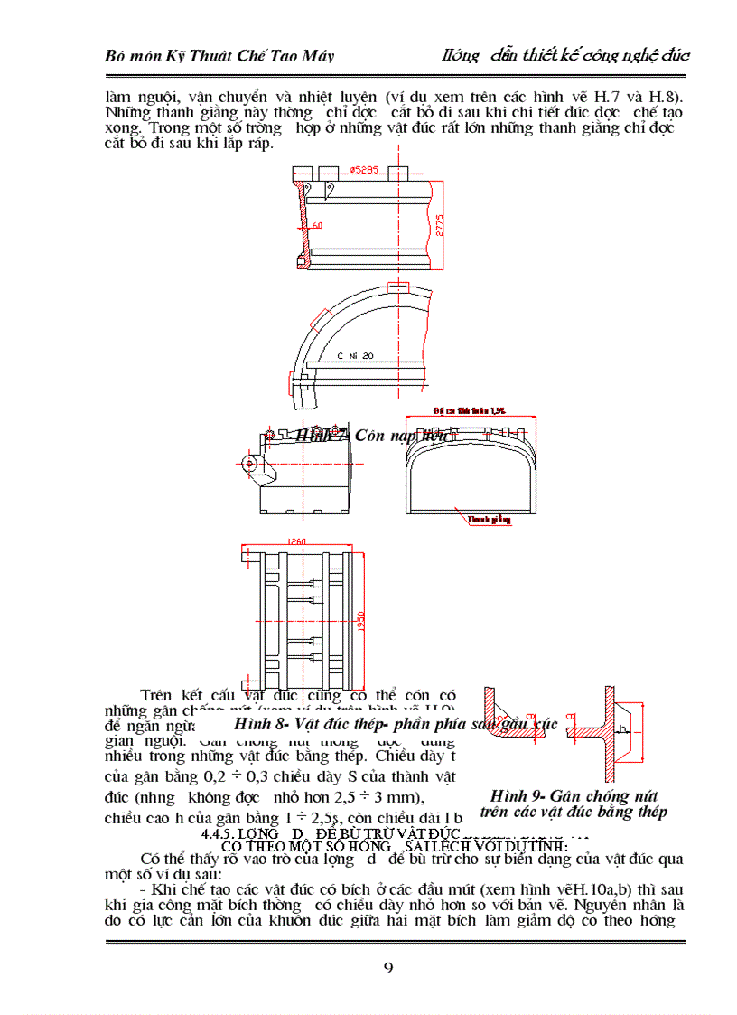 image for page Hướng dẫn Thiết kế Công Nghệ Đúc P1