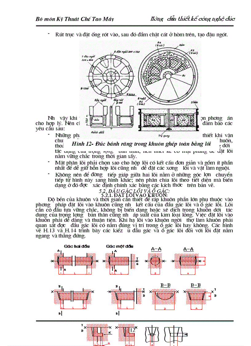 image for page Hướng dẫn Thiết kế Công Nghệ Đúc P1