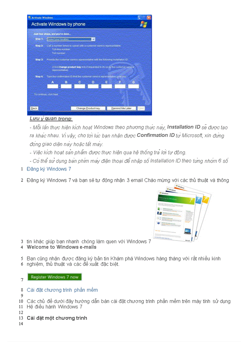 image for page Khám phá hệ điều hành Windows 7