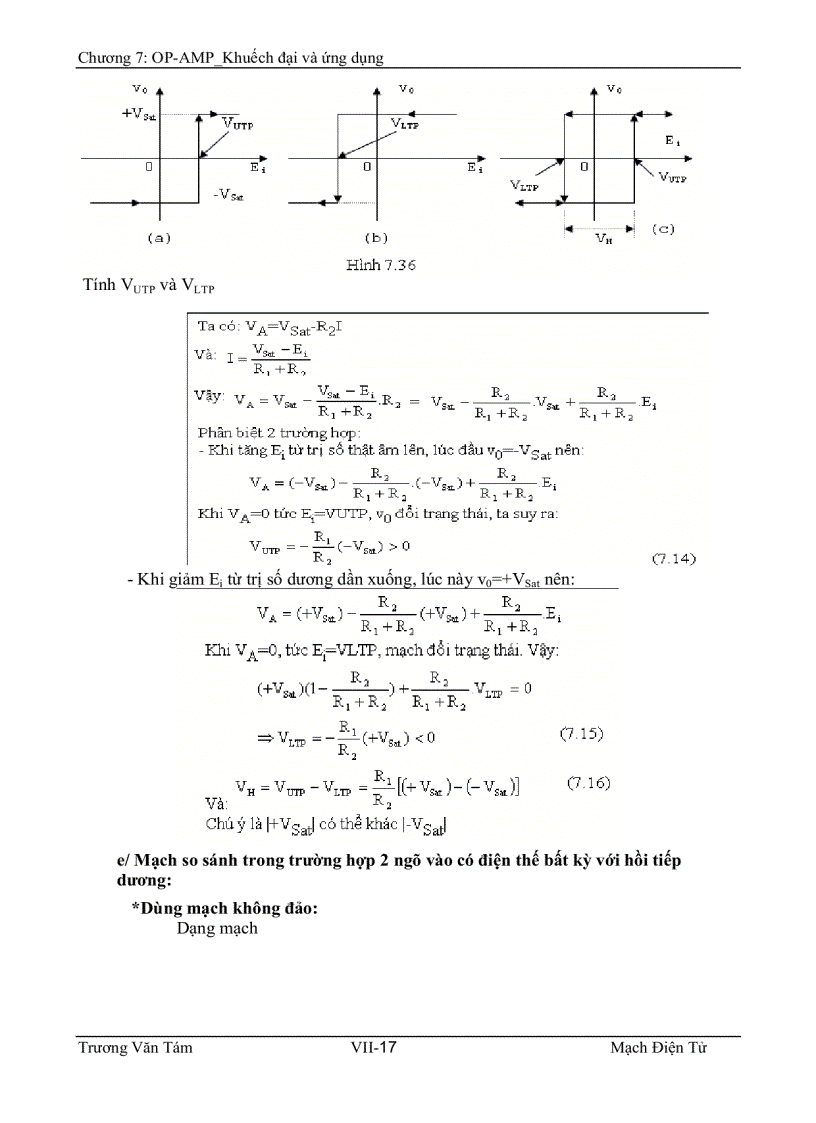 image for page Khuyếch đại và ứng dụng