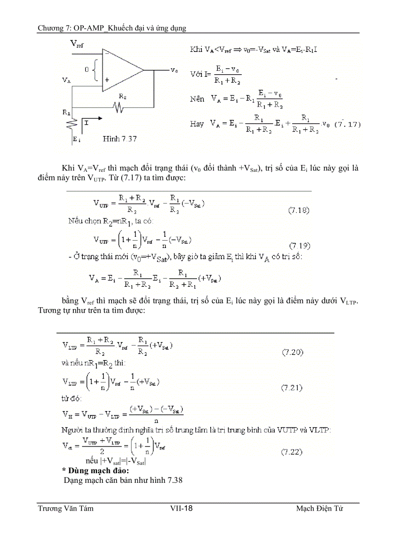 image for page Khuyếch đại và ứng dụng