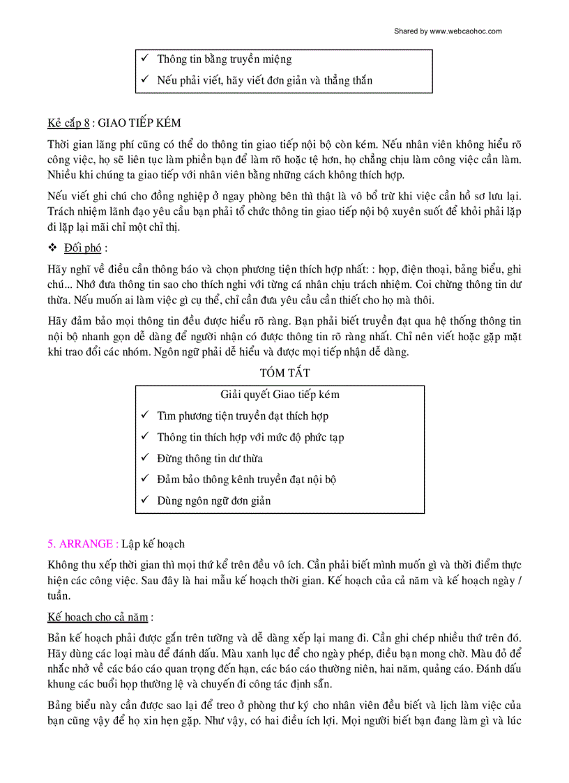 image for page Ky nang quan ly thoi gian