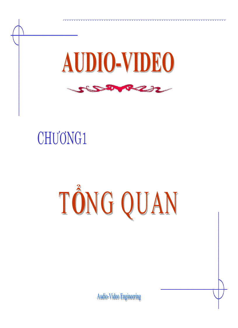 Kỹ thuật Audio Video