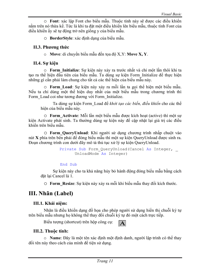 image for page Kỹ thuật lập trình vb