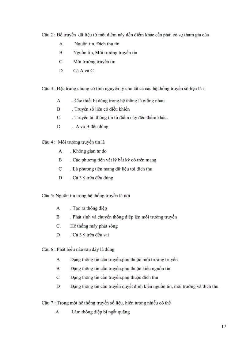 image for page Kỹ thuật truyền số liệu