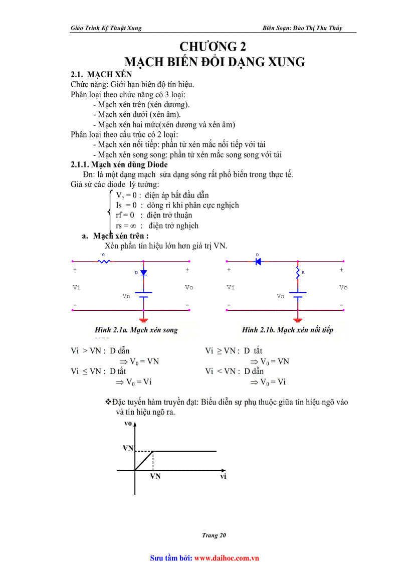 image for page Ky thuat xung so
