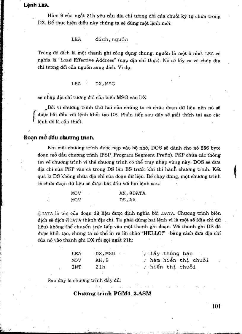 image for page Lập trình assembly