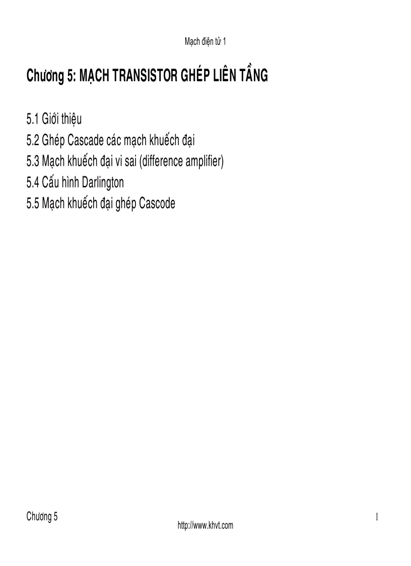 image for page Mạch Điện Tử 1 P5