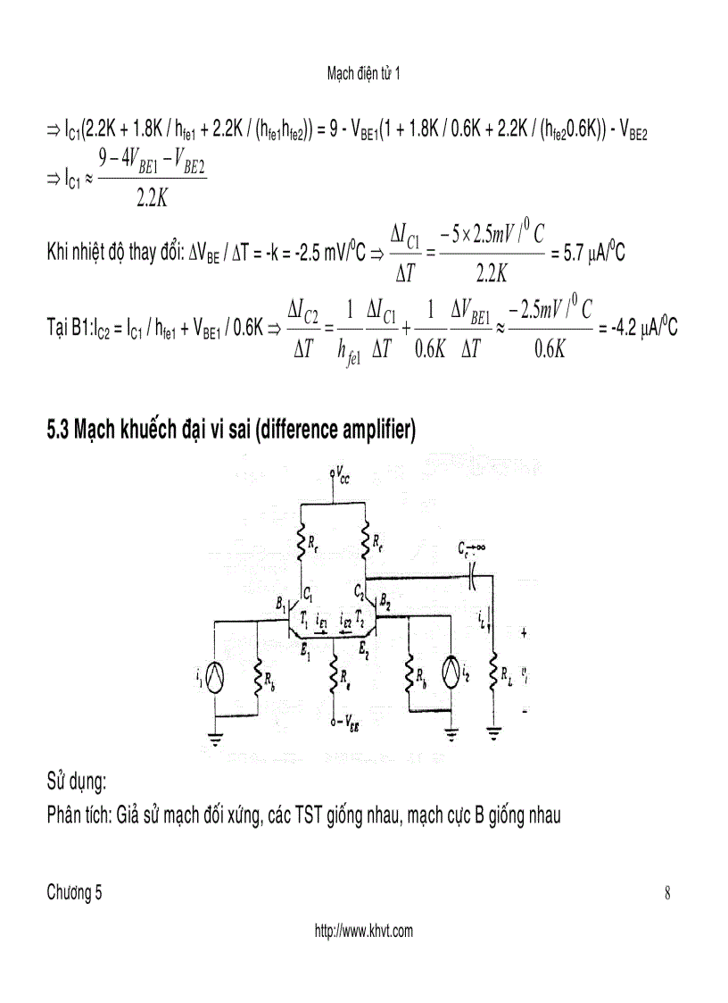 image for page Mạch Điện Tử 1 P5