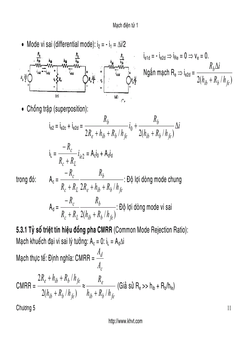 image for page Mạch Điện Tử 1 P5