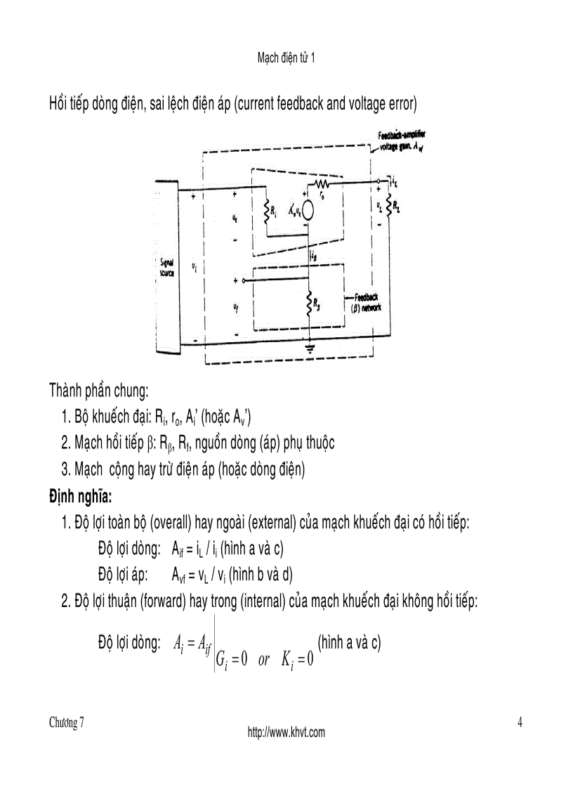 image for page Mạch Điện Tử 1 P7