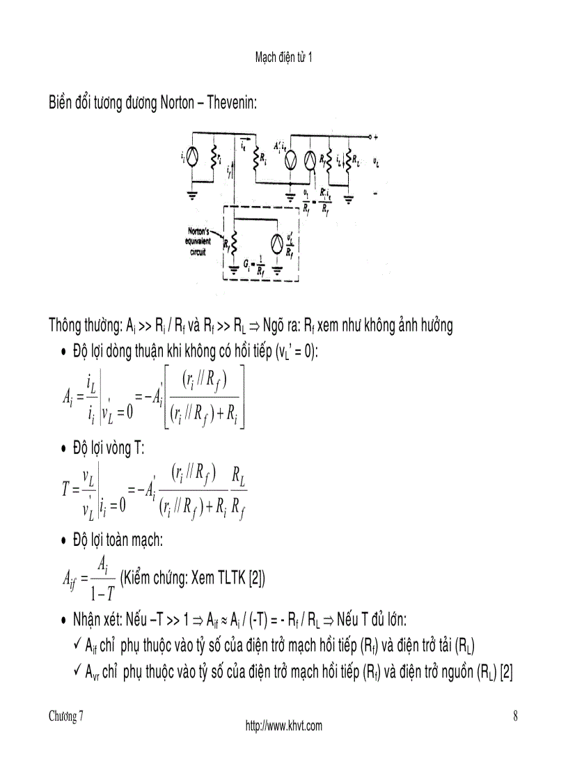 image for page Mạch Điện Tử 1 P7
