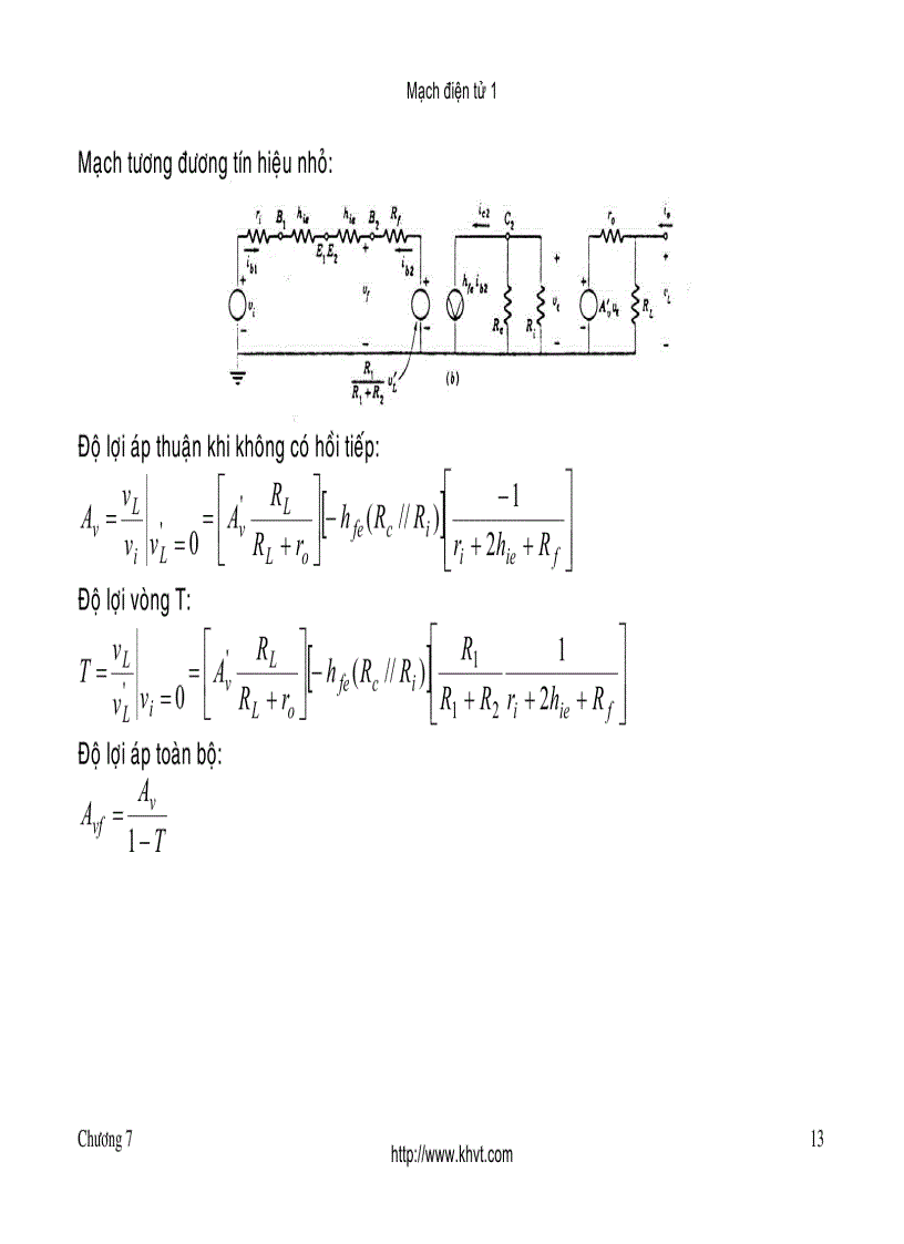 image for page Mạch Điện Tử 1 P7