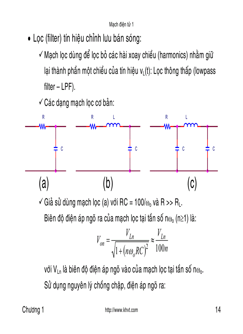 image for page Mạch Điện Tử P1