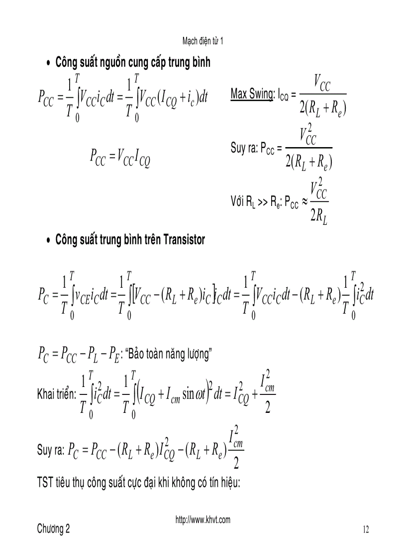 image for page Mạch Điện Tử P2