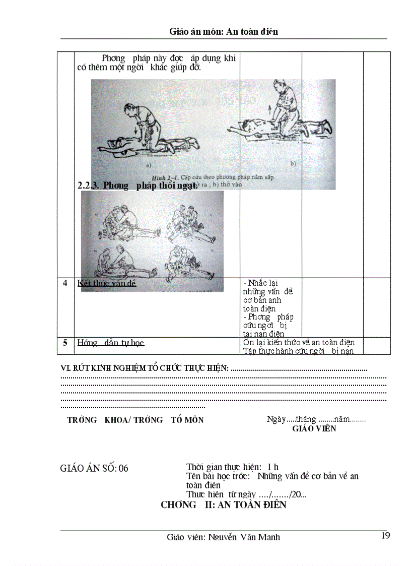 image for page Mon an toan dien