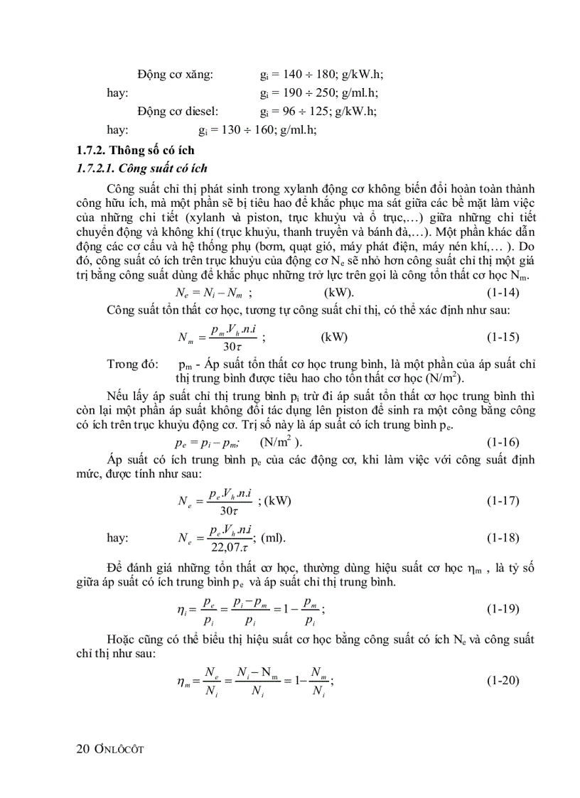 image for page Nguyên lý động cơ đốt trong