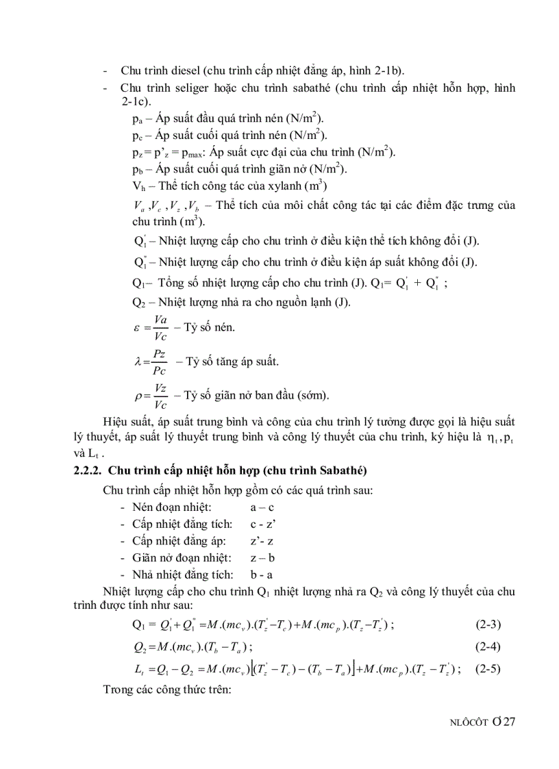 image for page Nguyên lý động cơ đốt trong