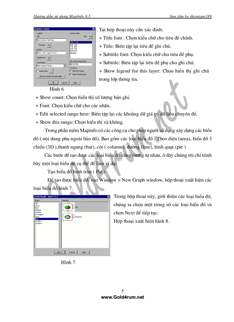 image for page Sử dụng MapInfo