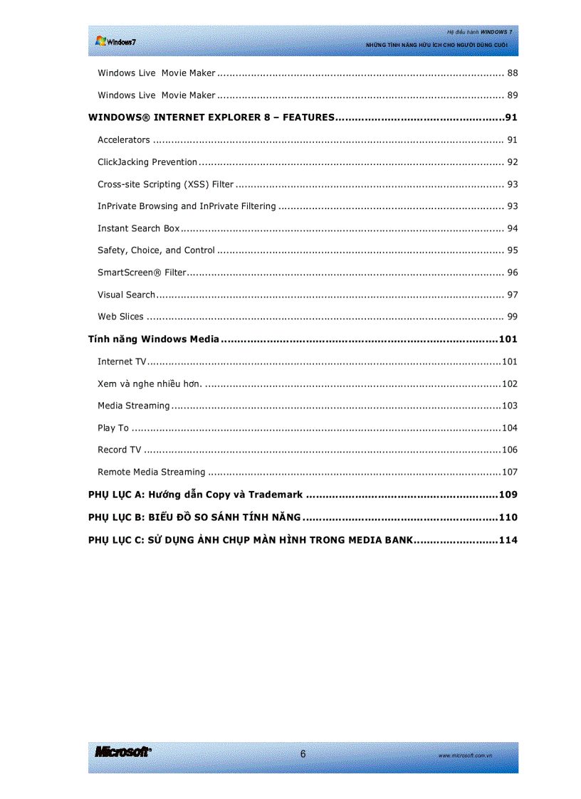 image for page Su dung windown 7