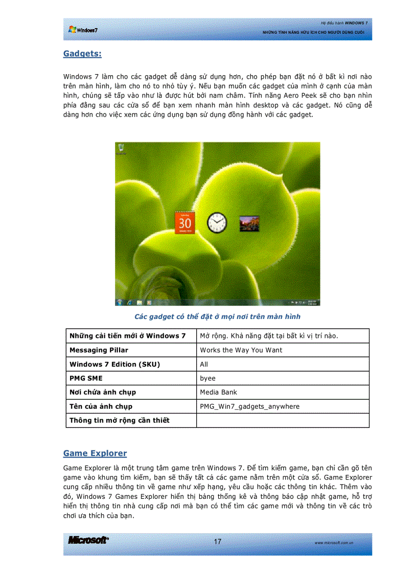 image for page Su dung windown 7