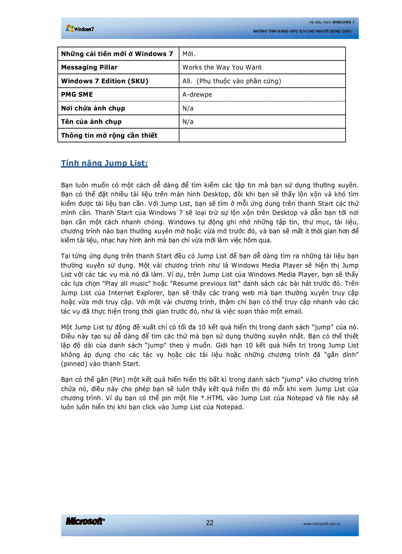 image for page Su dung windown 7