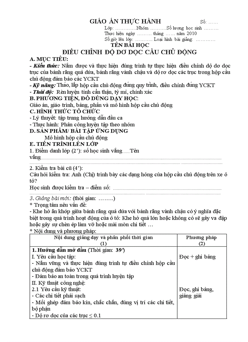 image for page Sửa chữa cầu chủ động