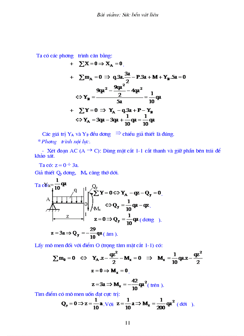 image for page Sức bền vật liệu Chương 1