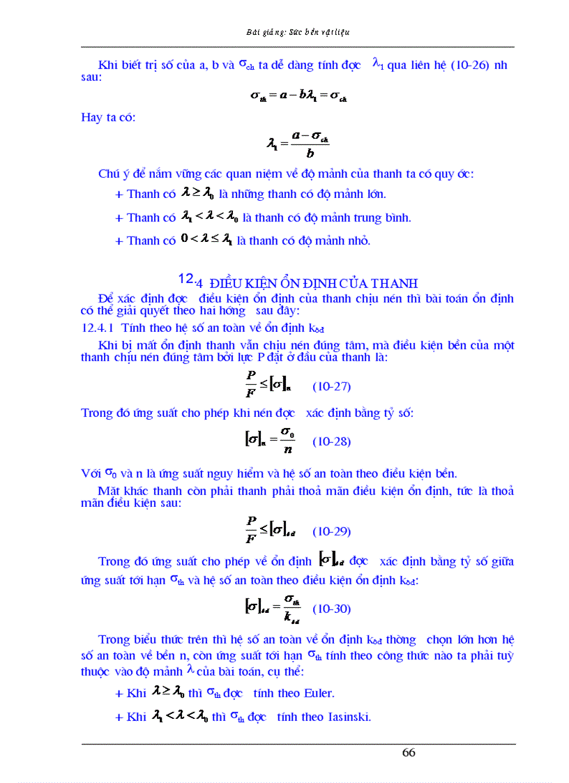 image for page Sức bền vật liệu Chương 12