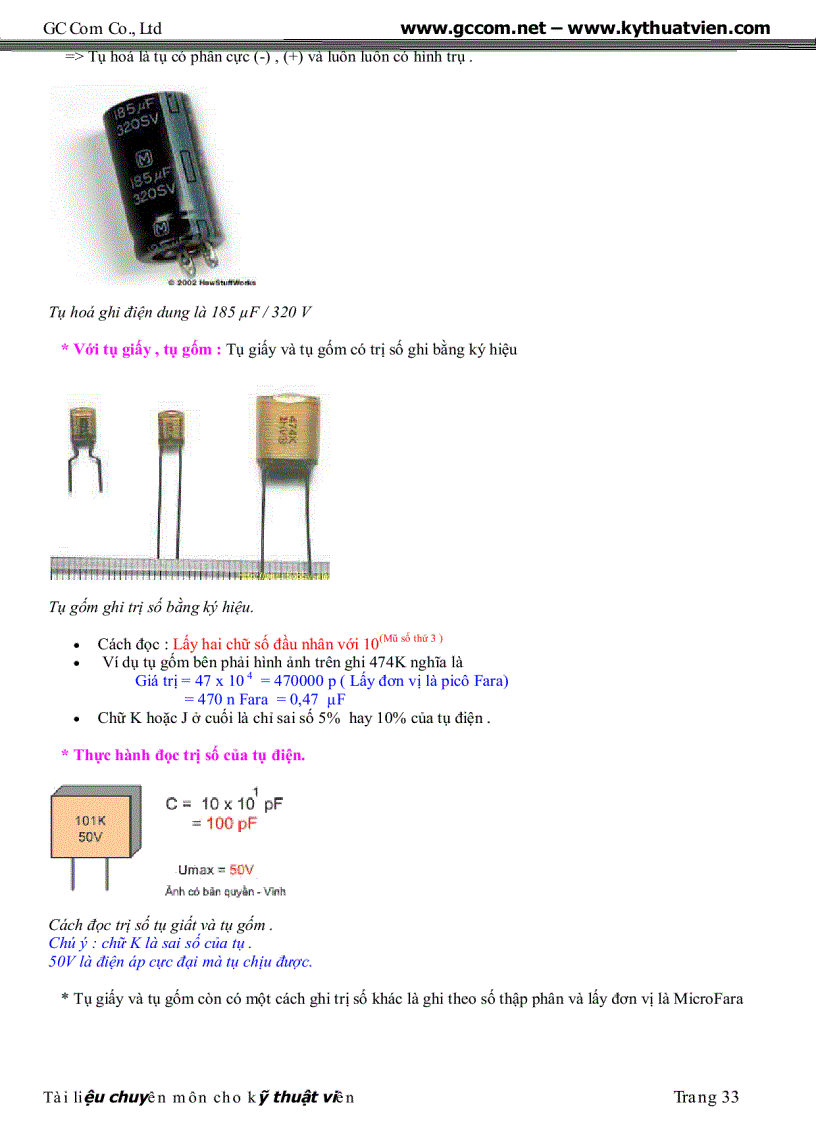 image for page Tai lieu chuyen dung cho ky thuat vien sua chua dien tu GC Com pdf