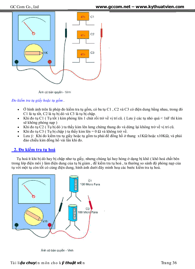 image for page Tai lieu chuyen dung cho ky thuat vien sua chua dien tu GC Com pdf