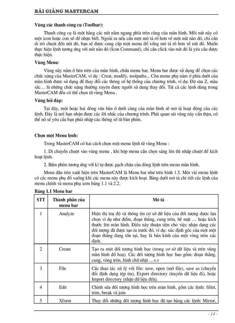 image for page Tài liệu Mastercam X