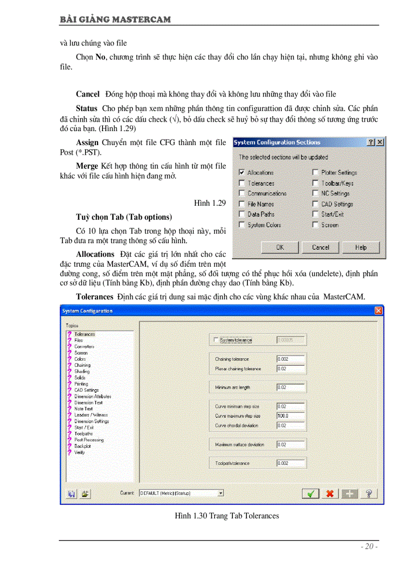 image for page Tài liệu Mastercam X