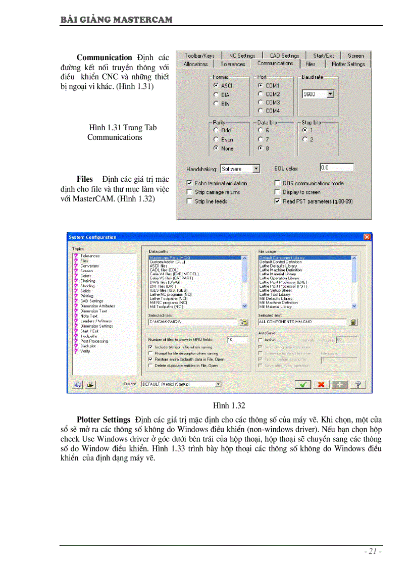 image for page Tài liệu Mastercam X