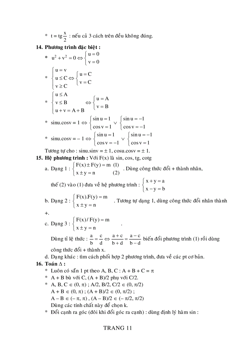 image for page Tóm tắt kiến thức toán THPT
