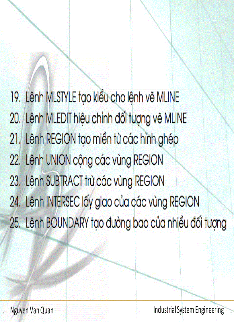 image for page Tra cuu lenh trong cad