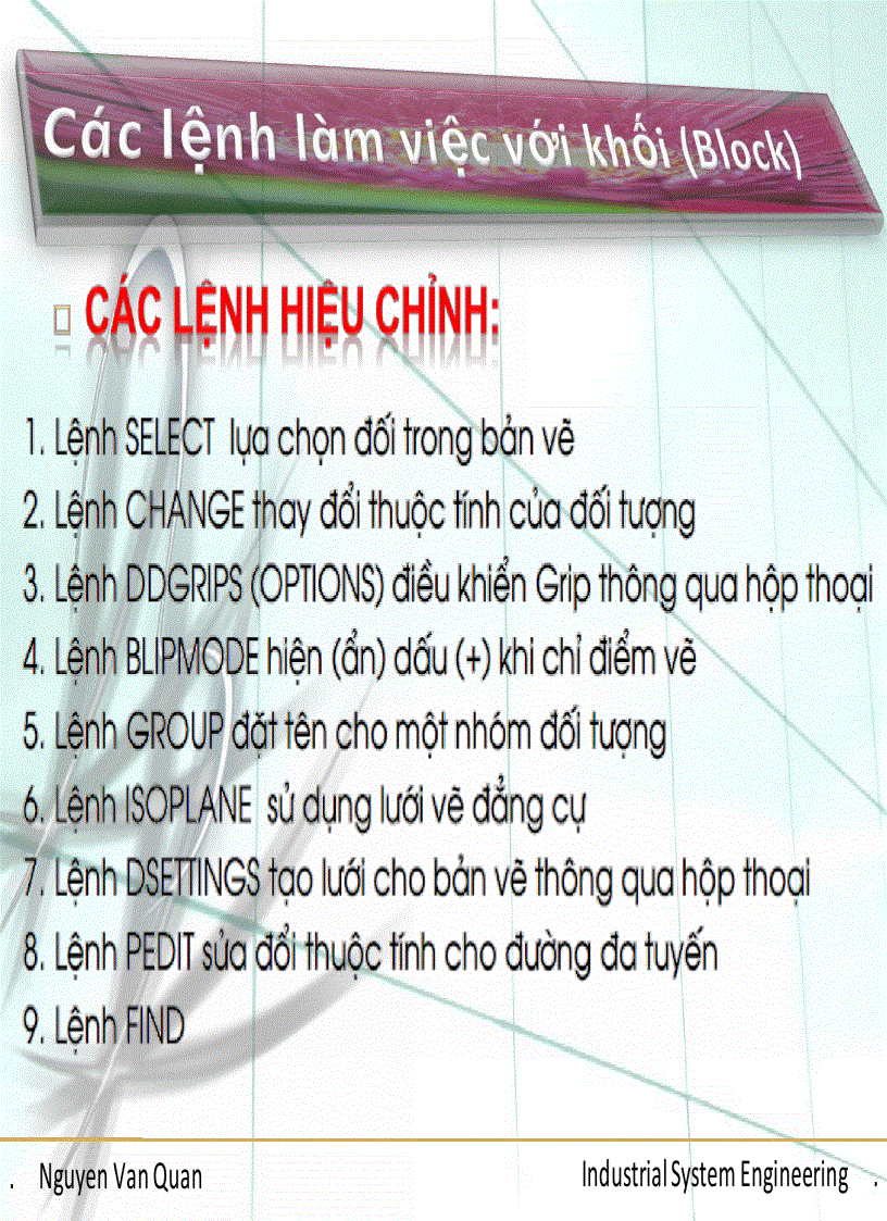 image for page Tra cuu lenh trong cad