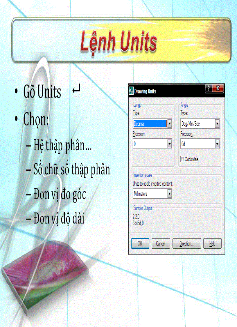 image for page Tra cuu lenh trong cad