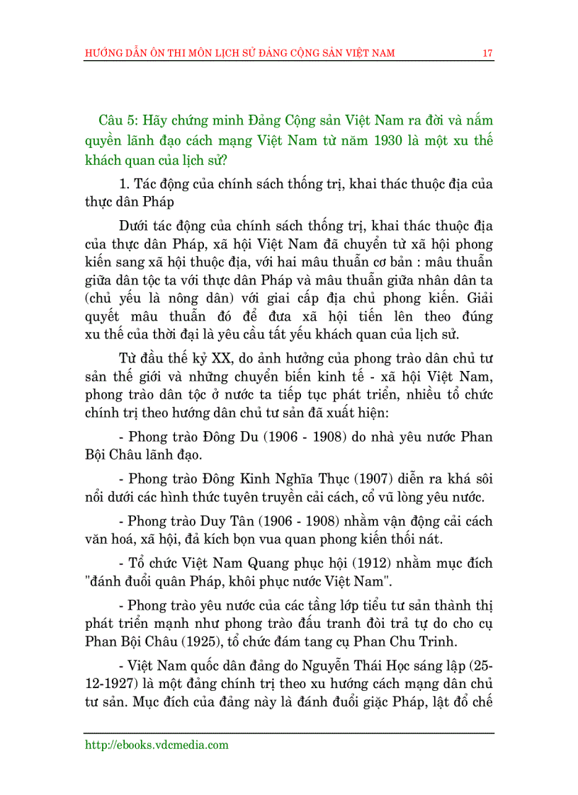 image for page Câu hỏi lịch sử đảng 3