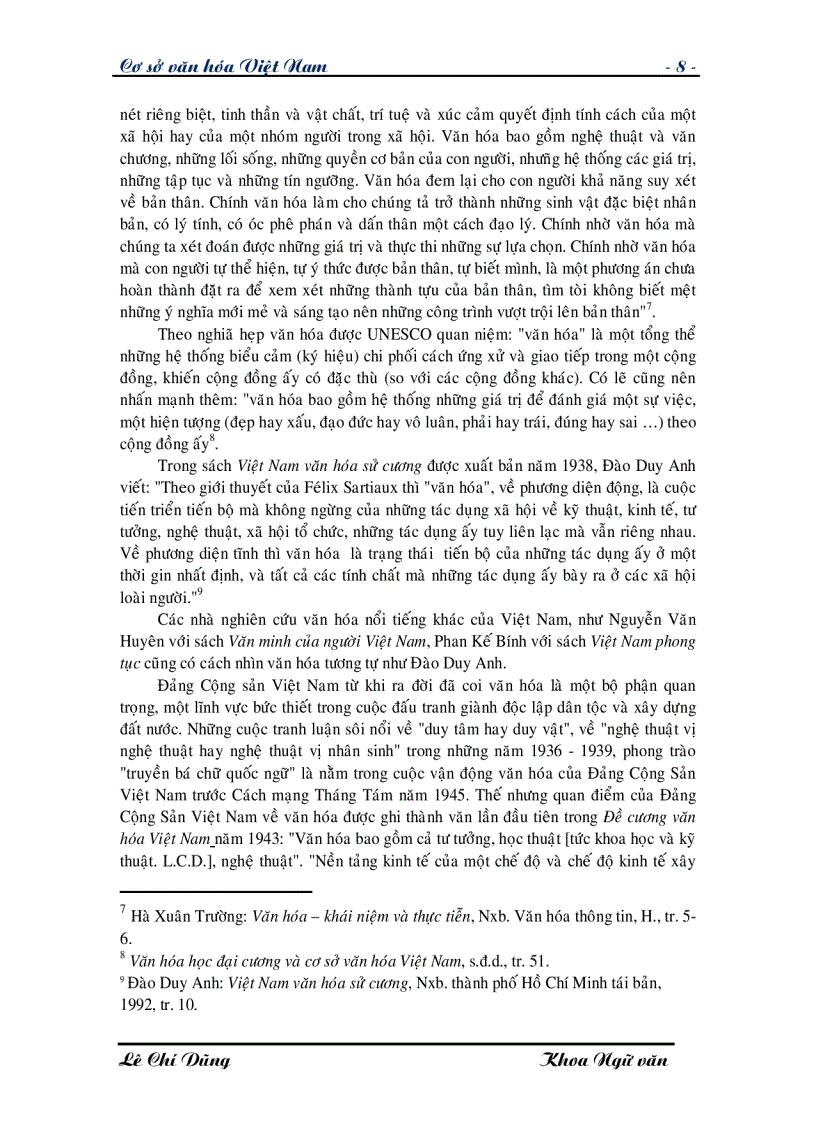 image for page Giáo trình Cơ sở văn hóa Việt Nam