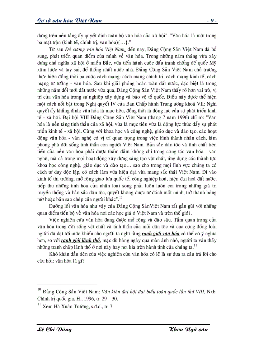 image for page Giáo trình Cơ sở văn hóa Việt Nam