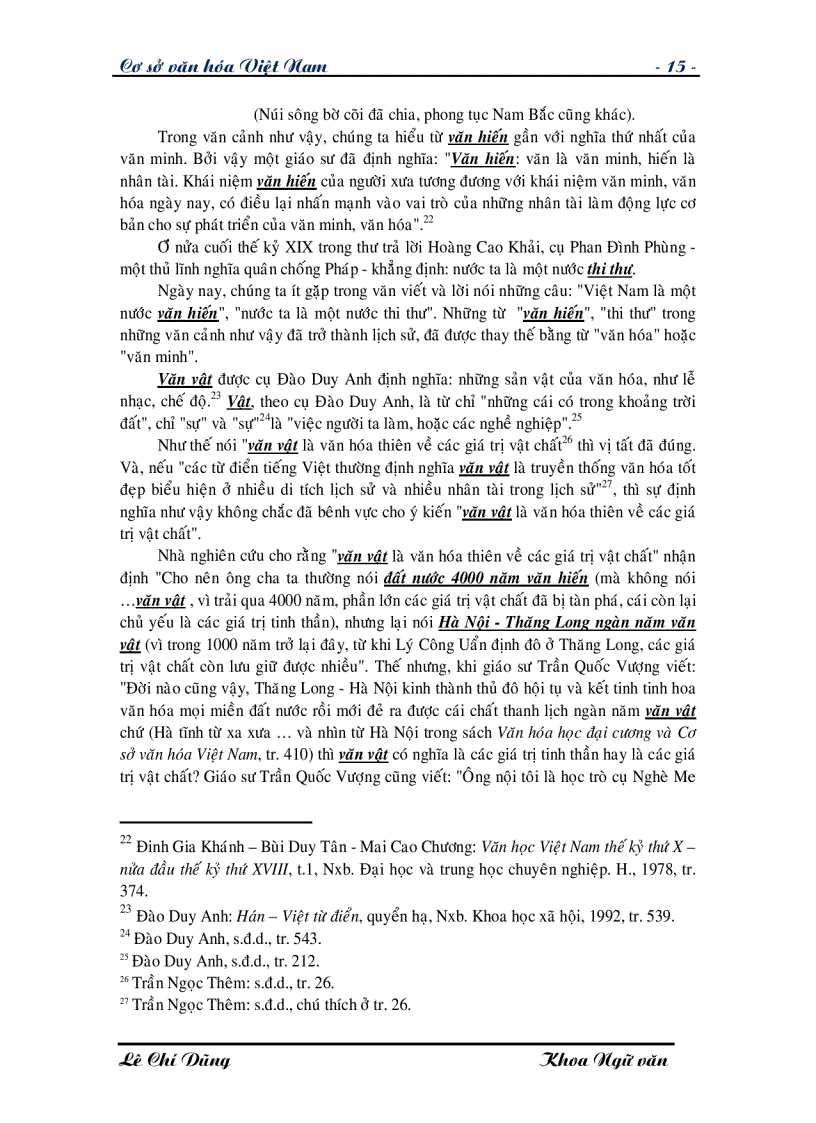 image for page Giáo trình Cơ sở văn hóa Việt Nam