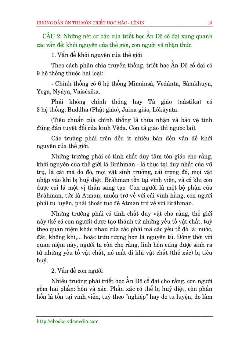 image for page HD Ôn thi Triết học Mác Lênin