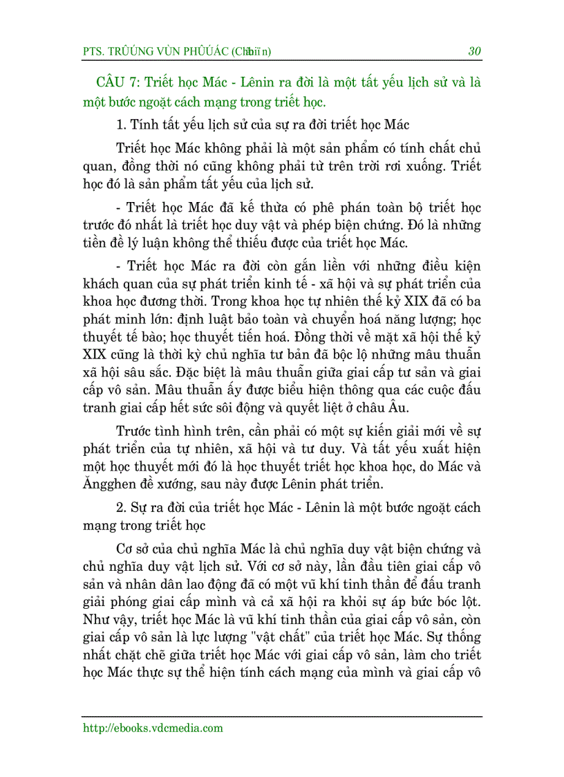 image for page HD Ôn thi Triết học Mác Lênin